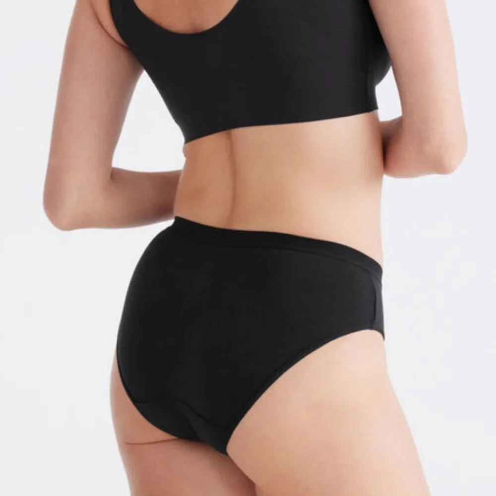 Knix Cotton Super Leakproof Bikini Panties - 3Pk Size L - Picture 3 of 10